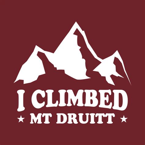 I Climbed Mt Druitt